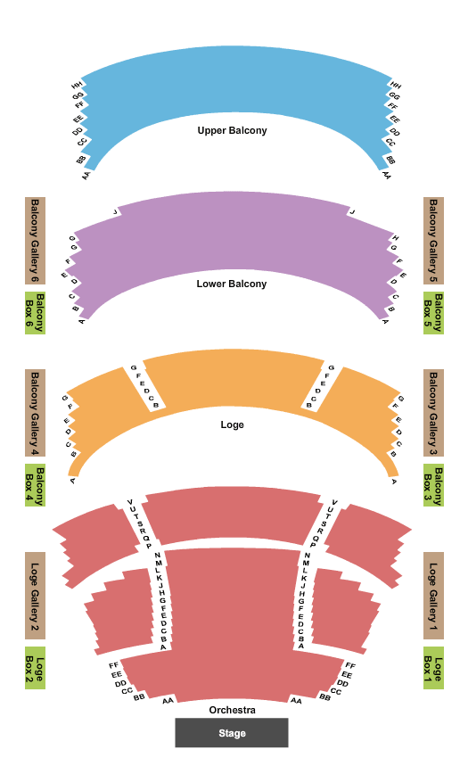 Winsupply Theatre At Schuster Performing Arts Center The Nutcracker Seating Chart